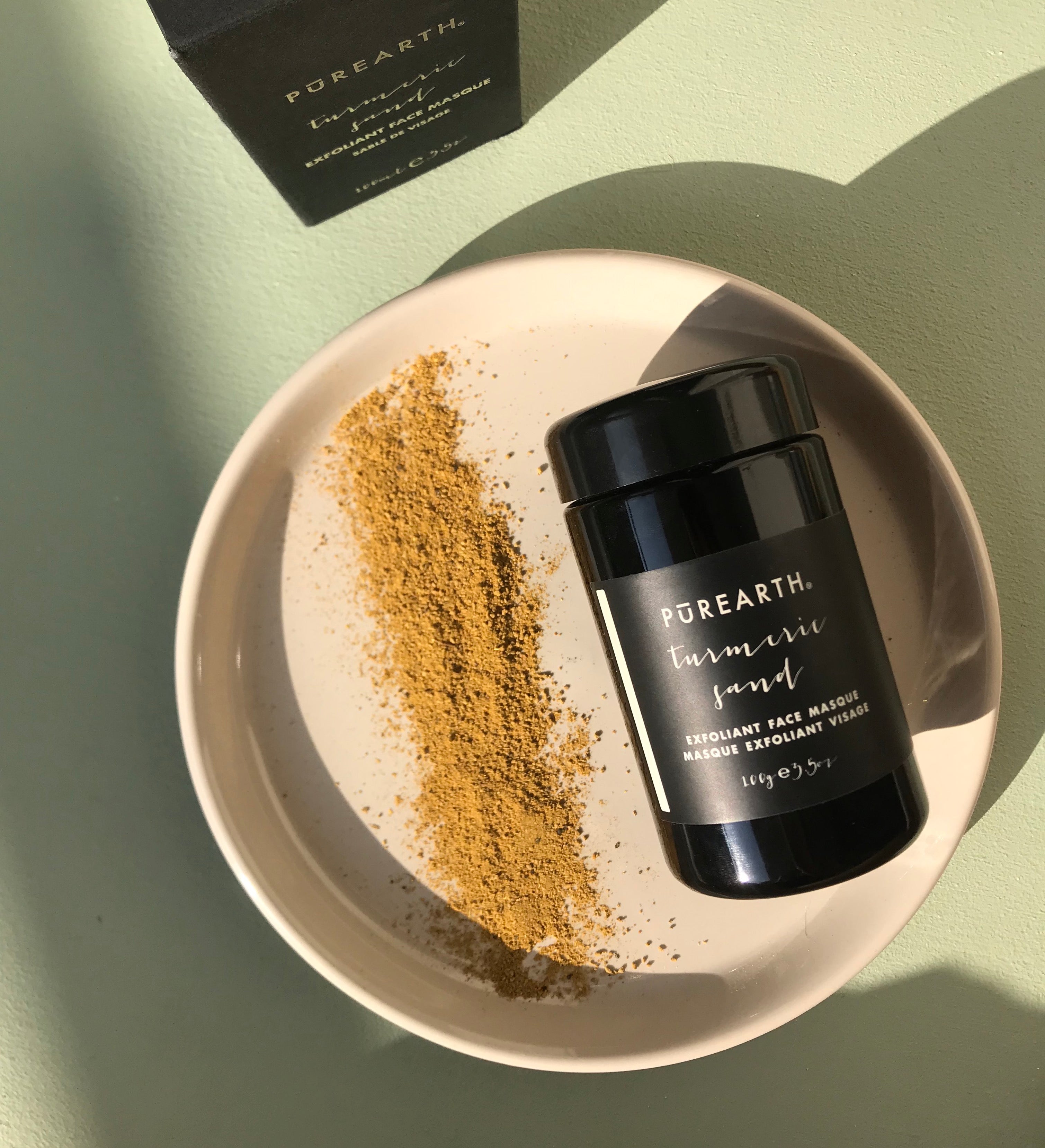 Turmeric Sand Exfoliant Face Masque