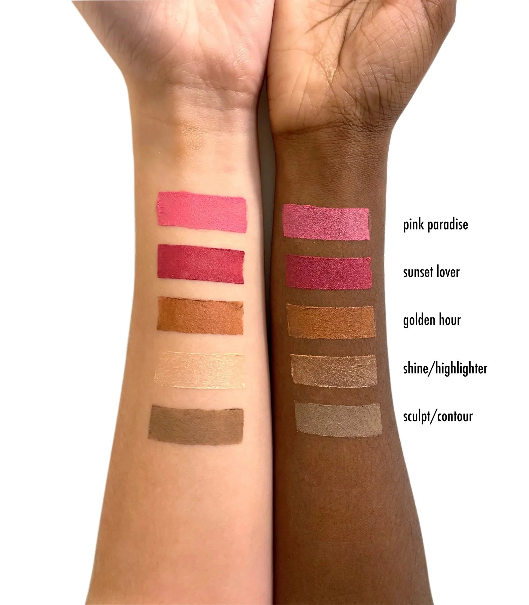 Baton add-on: Paradise Pink 4 in 1 Lip and Cheek Stain