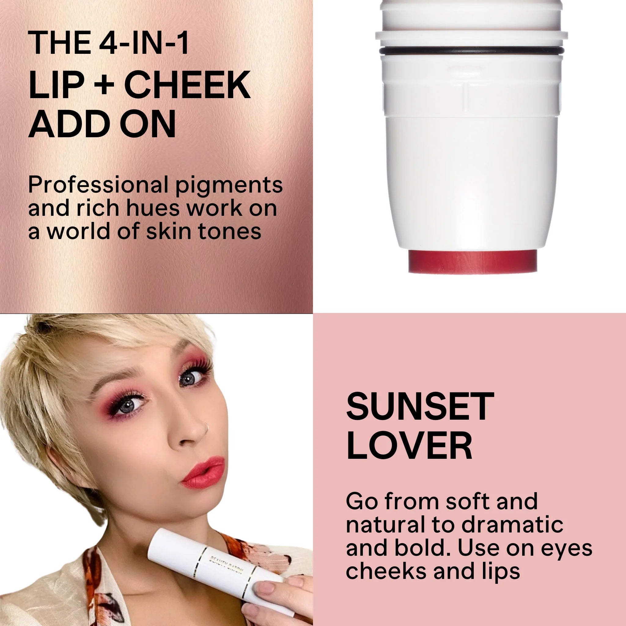 Baton add-on: Sunset Lover Lip & Cheek Stain